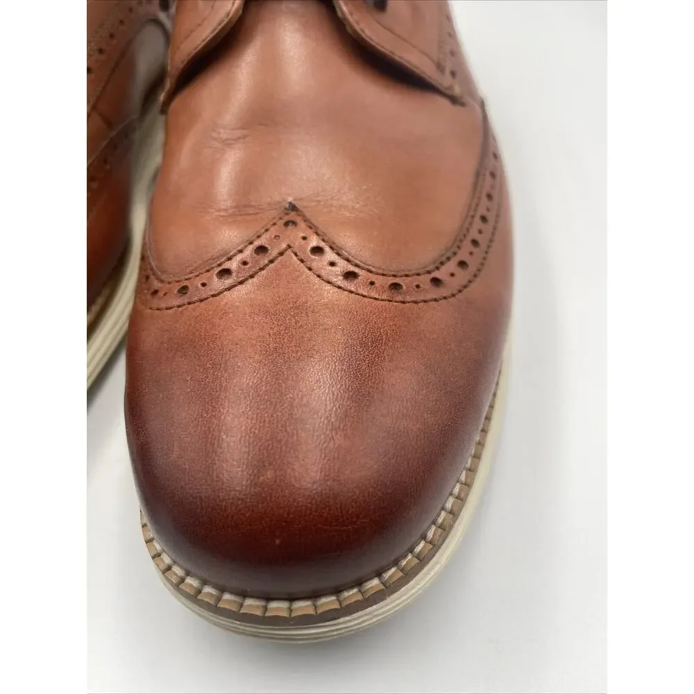 Cole Haan Men’s OriginalGrand Wingtip Oxford Shoes Brown‎ Leather C26471 Sz 13 M